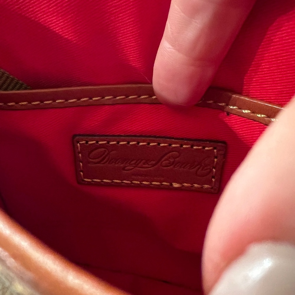 Dooney & Bourke Vintage Snakeskin North South Crossbody EUC - Picture 9 of 11
